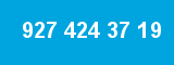927 424 37 19 927 424 37 19